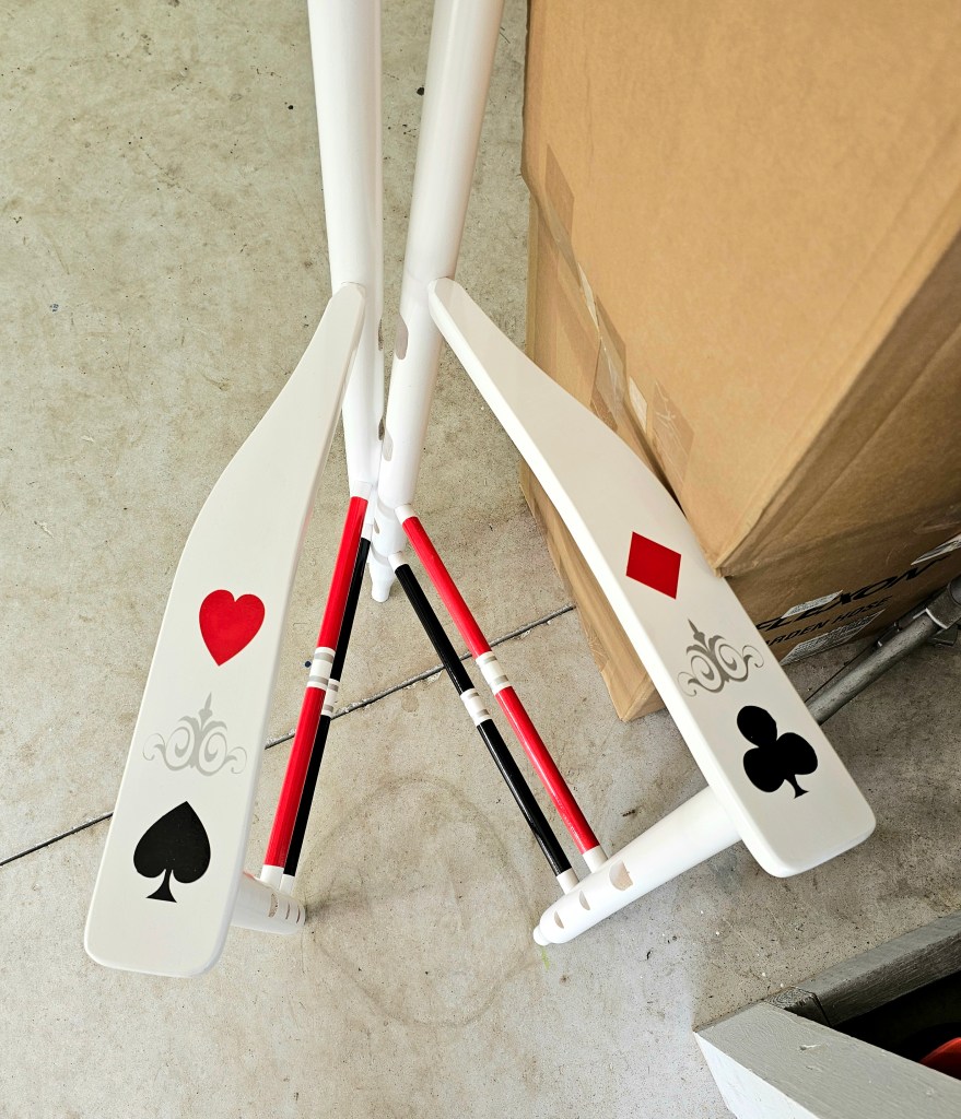 Playing Card Themed Rocking Chair